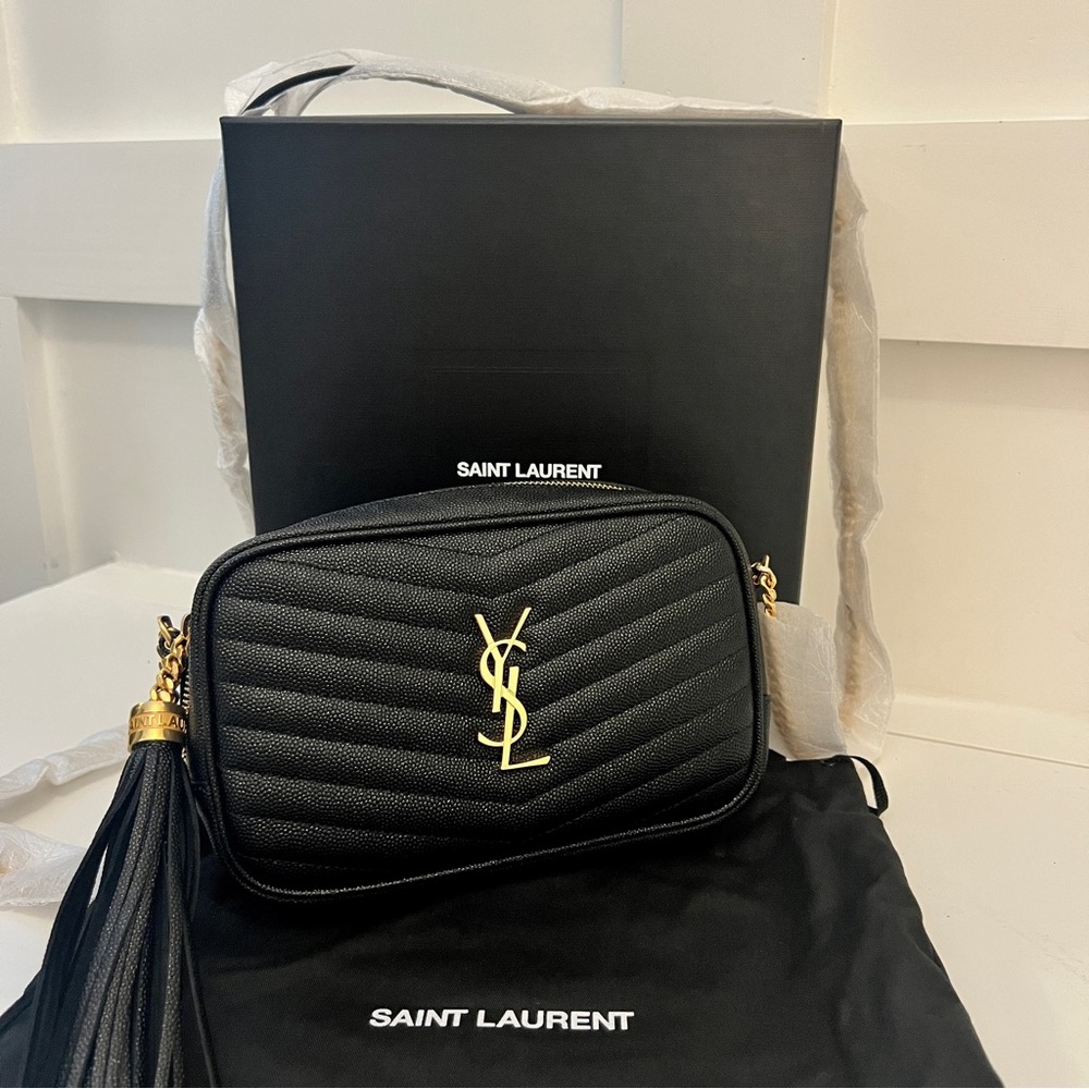 Saint Laurent Mini Lou Chain Bag